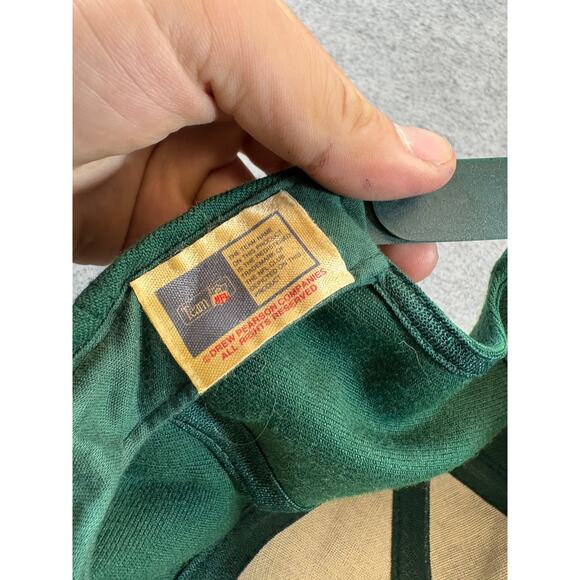 VINTAGE 90s Green Bay Packers NFC Central Division Champions Hat Cap Mens Green - Picture 6 of 7